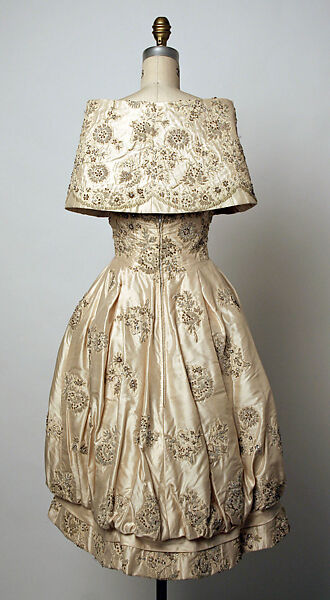 Evening dress, Simonetta (Italian, born 1922), silk, Italian