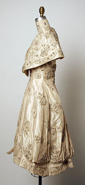 Evening dress, Simonetta (Italian, born 1922), silk, Italian