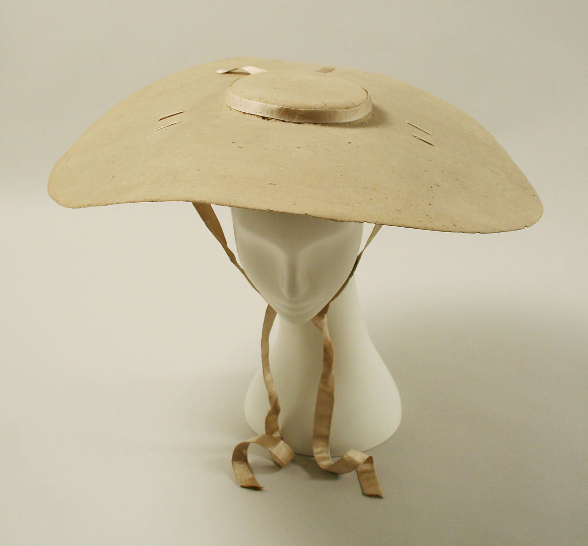 Hat, wool, silk, probably German