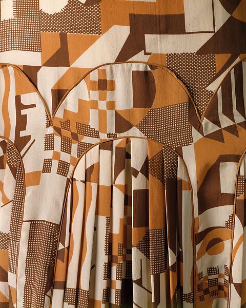 Ensemble, Nemser Gowns, Inc. (American, 1920–1931), (a) silk, plastic; (b) silk, wool, American