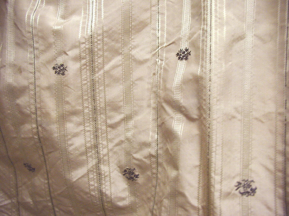 Dress, silk, American