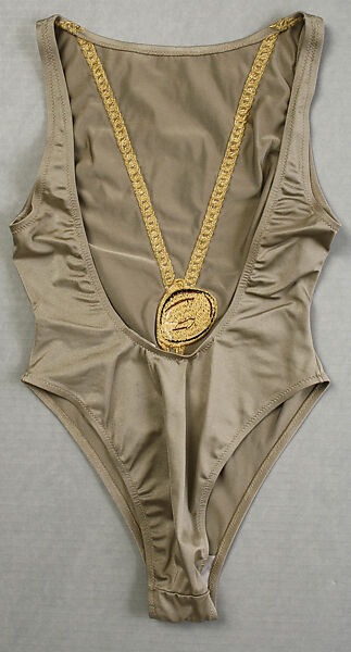 Maillot, House of Moschino (Italian, founded 1983), synthetic fiber, Italian