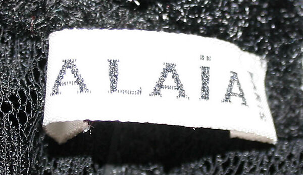 Bodysuit, Azzedine Alaïa (French (born Tunisia), Tunis 1935–2017 Paris), synthetic fiber, French