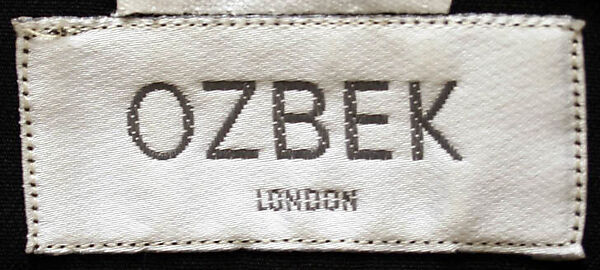 Suit, Rifat Ozbek (British, born Turkey, 1953), synthetic fiber, British