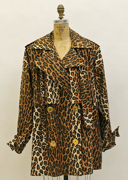 Coat, Patrick Kelly (American, Vicksburg, Mississippi 1954–1990 Paris), cotton blend, French 