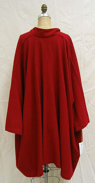 Tunic, Yohji Yamamoto (Japanese, born Tokyo, 1943), wool, Japanese