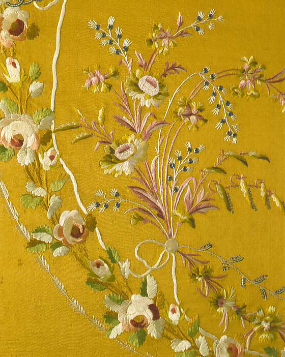 Habit à la disposition, silk, Italian