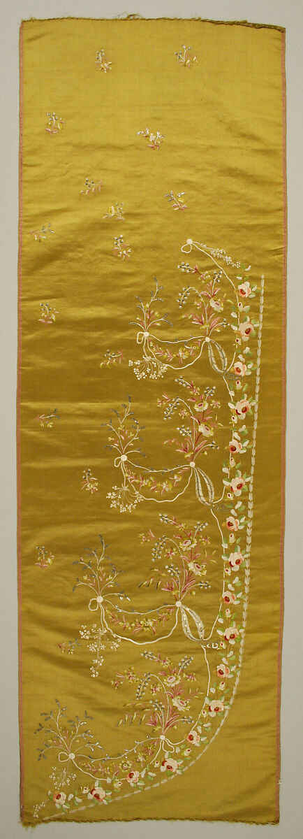 Habit à la disposition, silk, Italian