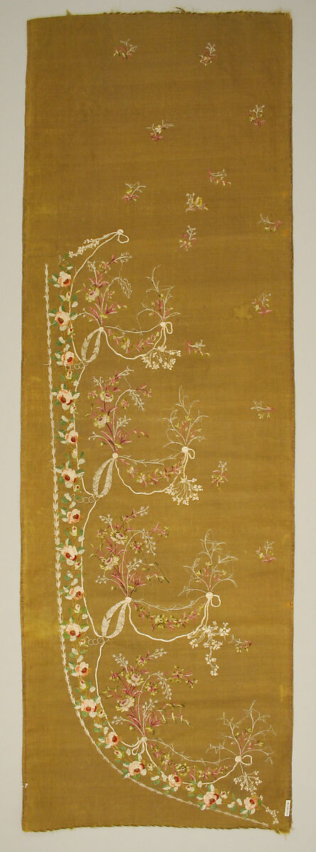 Habit à la disposition, silk, Italian