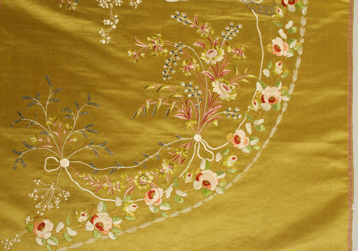 Habit à la disposition, silk, Italian