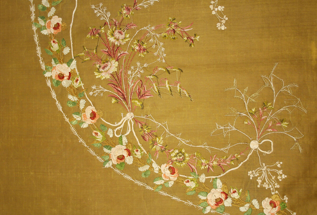 Habit à la disposition, silk, Italian