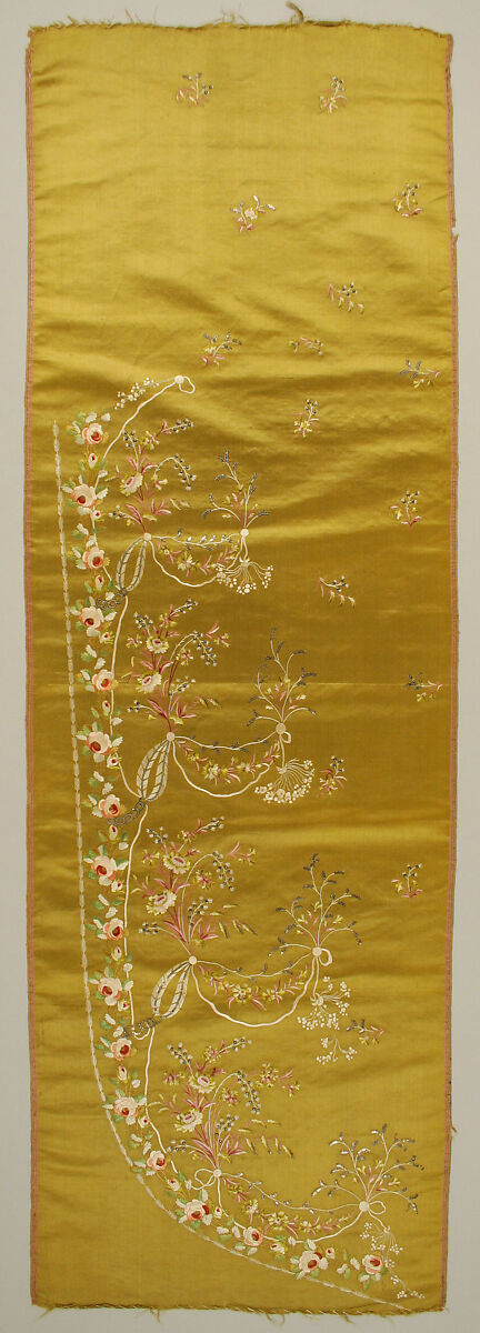 Habit à la disposition, silk, Italian