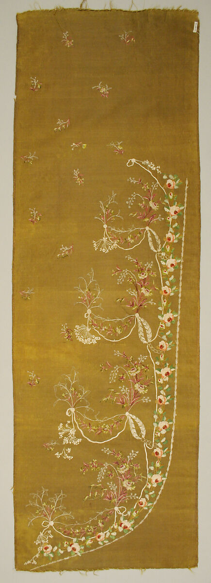 Habit à la disposition, silk, Italian