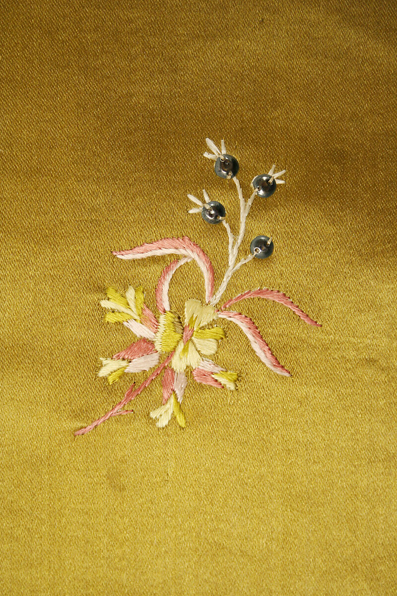 Habit à la disposition, silk, Italian