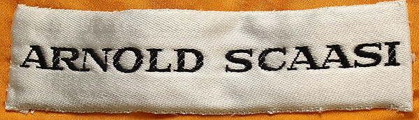 Evening ensemble, Arnold Scaasi (American, born Montreal, Canada, 1931–2015), silk, American