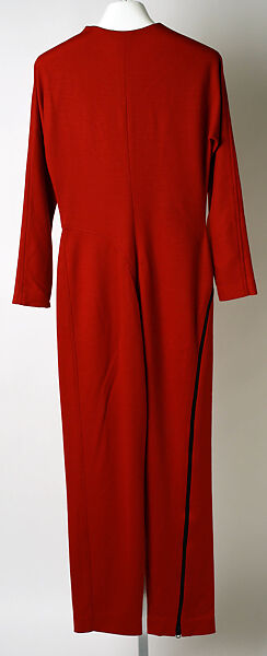 Jumpsuit, Geoffrey Beene (American, Haynesville, Louisiana 1927–2004 New York), wool, American