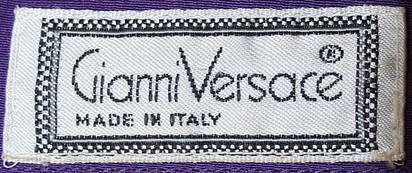 Ensemble, Gianni Versace (Italian, founded 1978), (a) silk; (b) leather, Italian