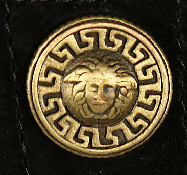 Jacket, Gianni Versace (Italian, founded 1978), leather, Italian