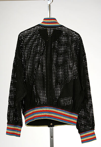 Jacket, Gianni Versace (Italian, founded 1978), leather, Italian