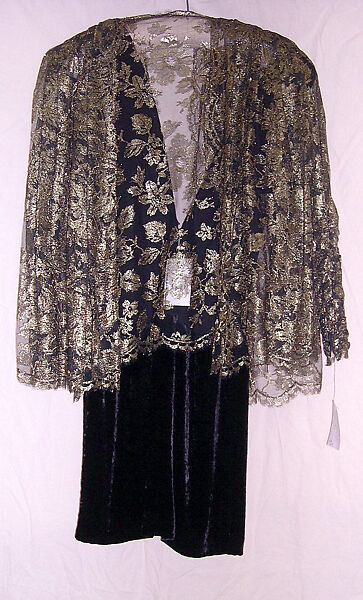 Evening ensemble, James Galanos (American, Philadelphia, Pennsylvania, 1924–2016 West Hollywood, California), silk, American