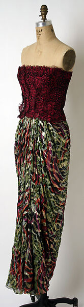 Evening ensemble, James Galanos (American, Philadelphia, Pennsylvania, 1924–2016 West Hollywood, California), silk, American