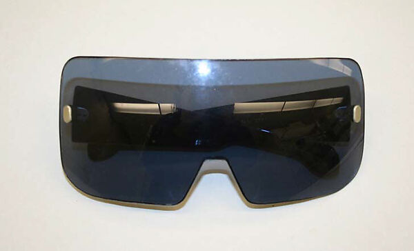 Sunglasses, plastic (acrylic), probably American 