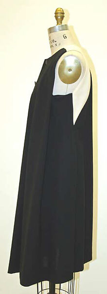 Dress, James Galanos (American, Philadelphia, Pennsylvania, 1924–2016 West Hollywood, California), wool, leather, American