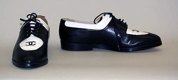 Evening ensemble, House of Chanel (French, founded 1910), silk, cotton, leather, wood, metal, French