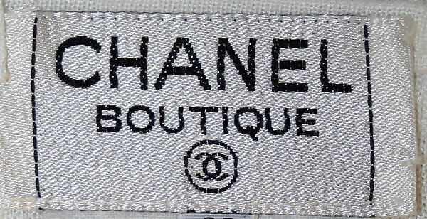 Evening ensemble, House of Chanel (French, founded 1910), silk, cotton, leather, wood, metal, French