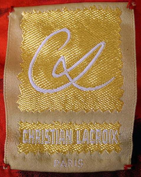 Evening dress, Christian Lacroix (French, born 1951), silk, French