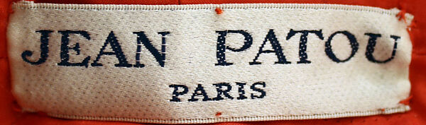 Cocktail dress, House of Patou (French, founded 1914), silk, French