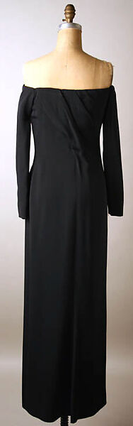 Evening dress, Yves Saint Laurent (French, founded 1961), silk, French