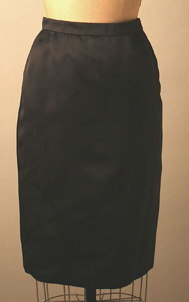 Cocktail dress, Yves Saint Laurent (French, founded 1961), silk, French