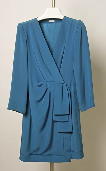 Cocktail dress, Yves Saint Laurent (French, founded 1961), silk, French 