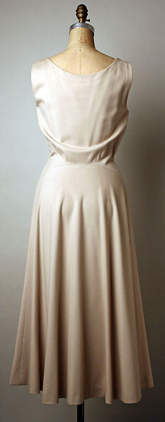 Dress, Pauline Trigère (American, born France, Paris 1908–2002 New York), wool, American