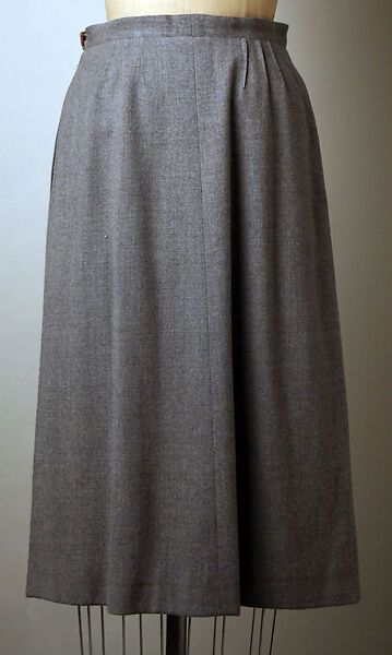 Suit, Pauline Trigère (American, born France, Paris 1908–2002 New York), wool, metal, American