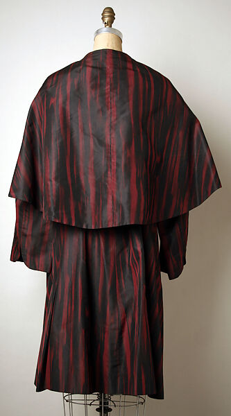 Coat, Pauline Trigère (American, born France, Paris 1908–2002 New York), silk, American
