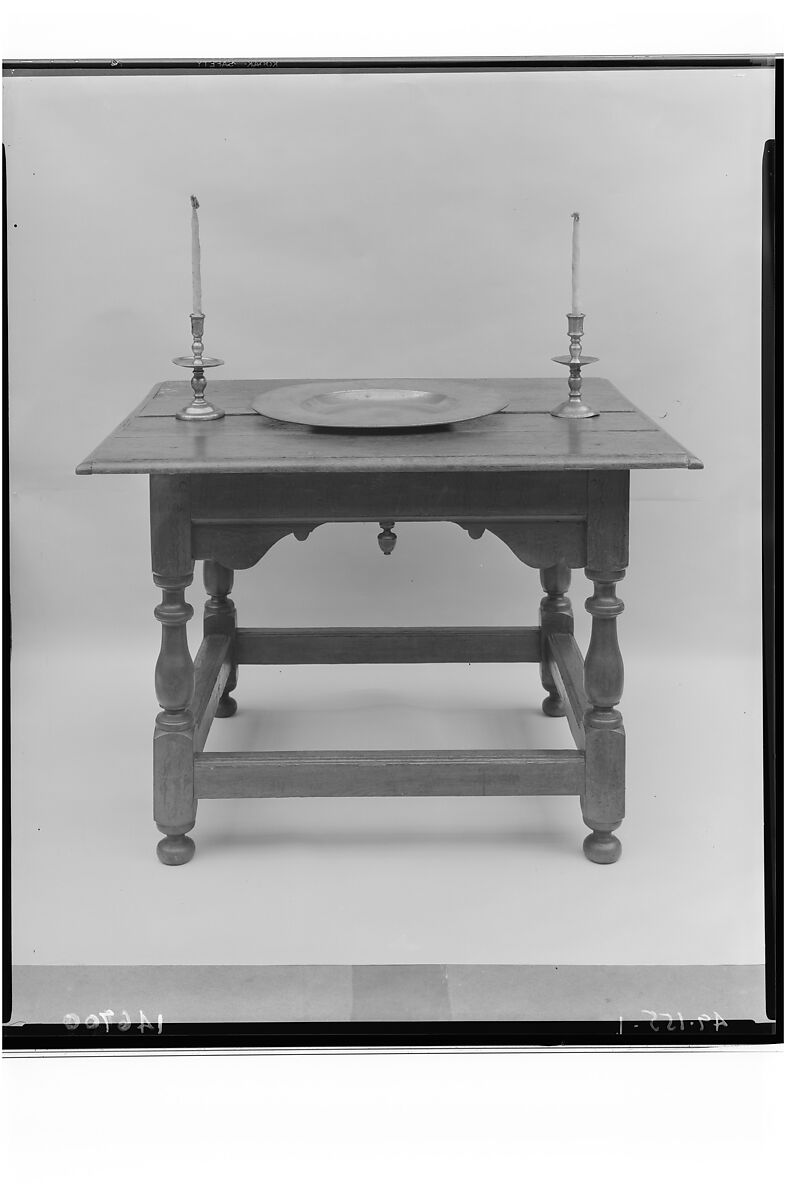 Table, Soft maple, eastern white pine, ash, red oak, American