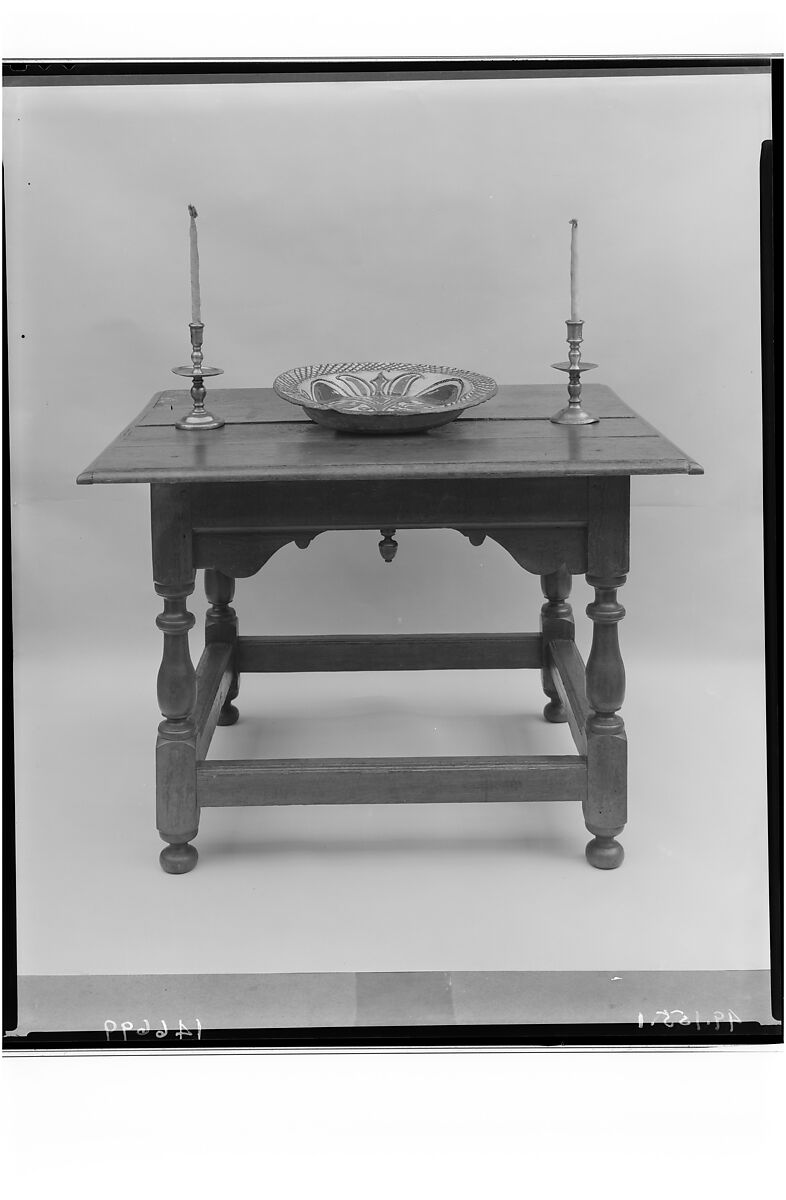 Table, Soft maple, eastern white pine, ash, red oak, American