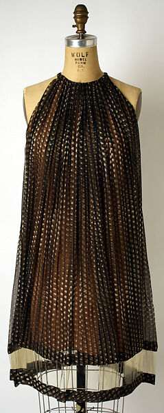 Ensemble, Pauline Trigère (American, born France, Paris 1908–2002 New York), silk, plastic, American