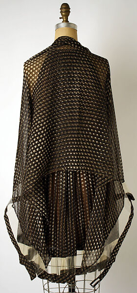 Ensemble, Pauline Trigère (American, born France, Paris 1908–2002 New York), silk, plastic, American