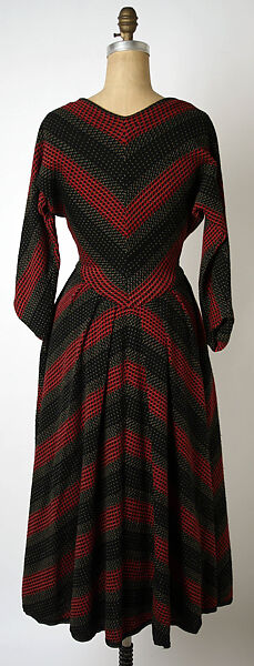 Dress, Claire McCardell (American, 1905–1958), wool, American