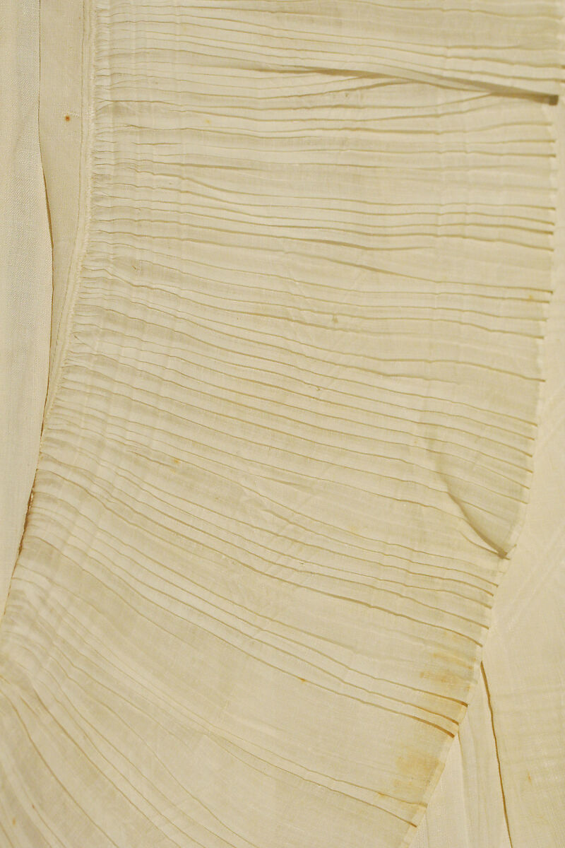 Shirt, linen, American