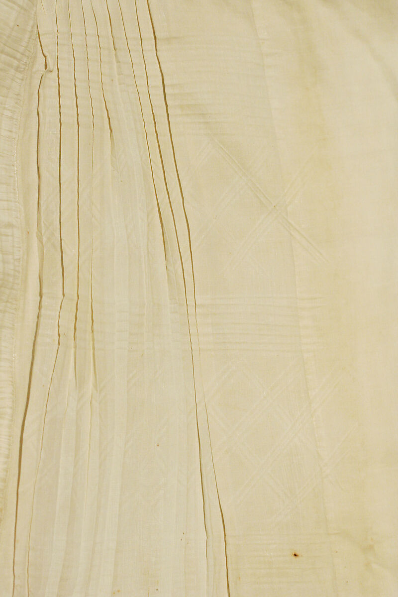 Shirt, linen, American