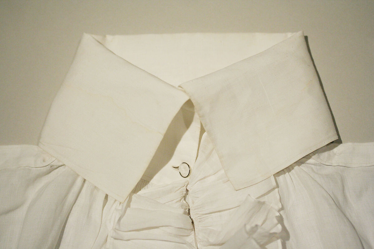 Dickey, linen, American