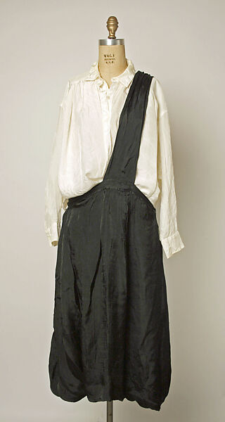 Ensemble, Comme des Garçons (Japanese, founded 1969), rayon, Japanese 