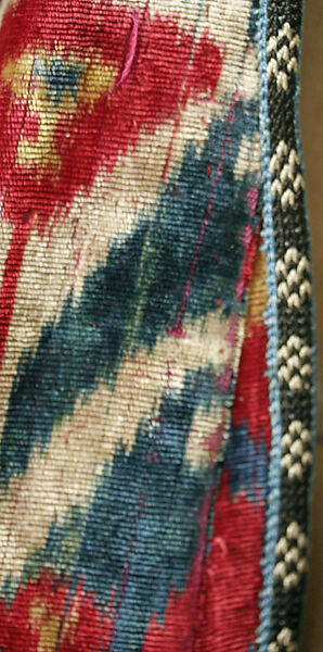 Coat, Silk; ikat woven