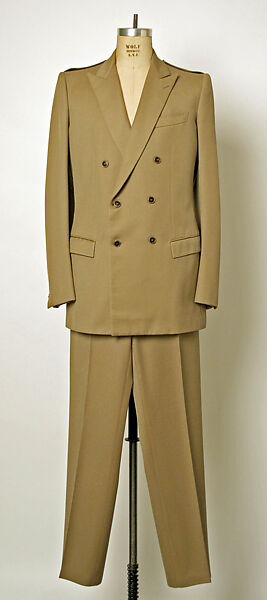 Suit, Ted Lapidus (French, Paris 1929–2008 Cannes), wool, French 