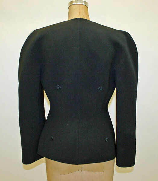 Jacket, André Laug (Italian, born France, 1931–1984), wool, silk, Italian