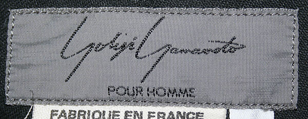 Trousers, Yohji Yamamoto (Japanese, born Tokyo, 1943), wool, Japanese